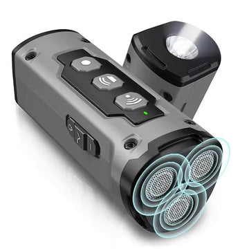 2000mAh Ultrasonic Dog Repeller Rechargeable Training Device With LED Light