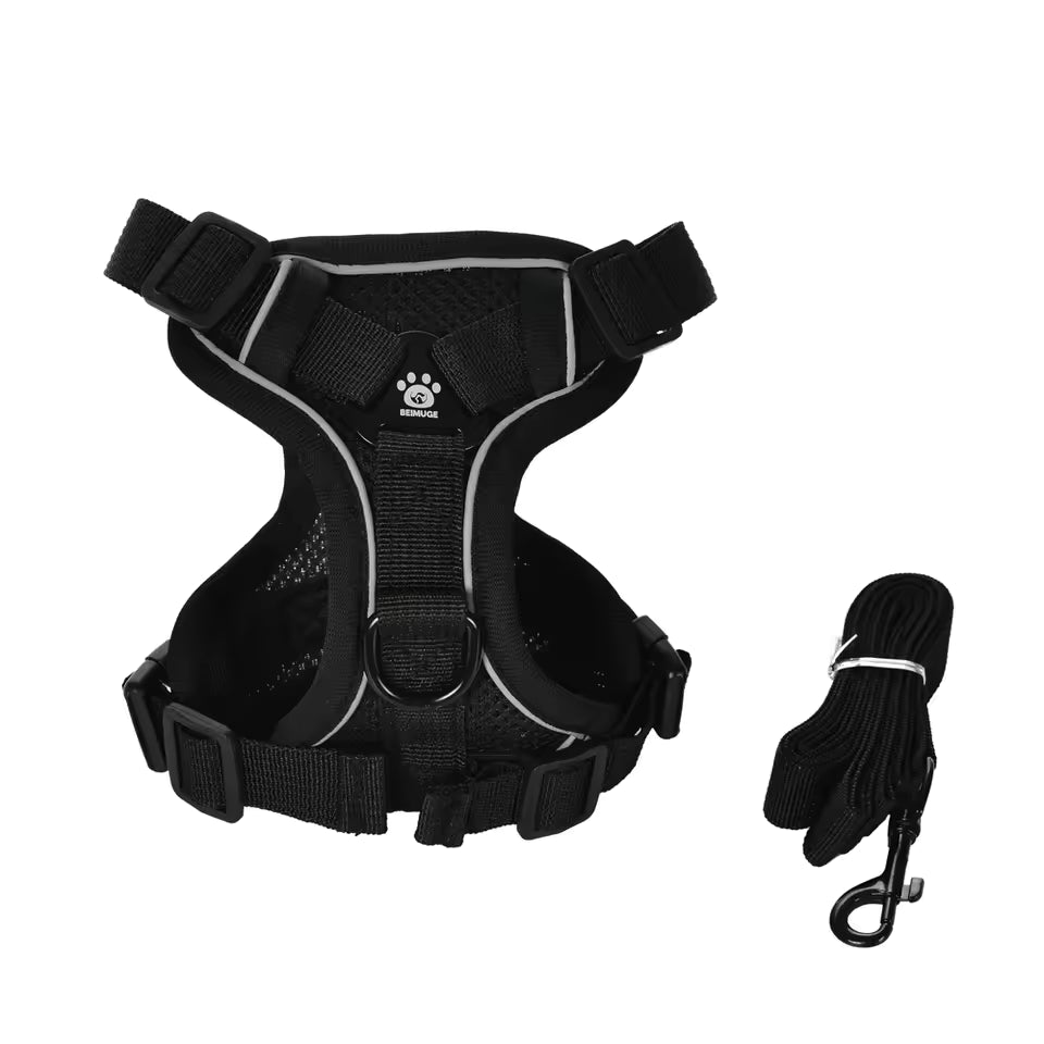 Cat Harness Leash No Pull Adjustable Harness For Cats & Small Dogs