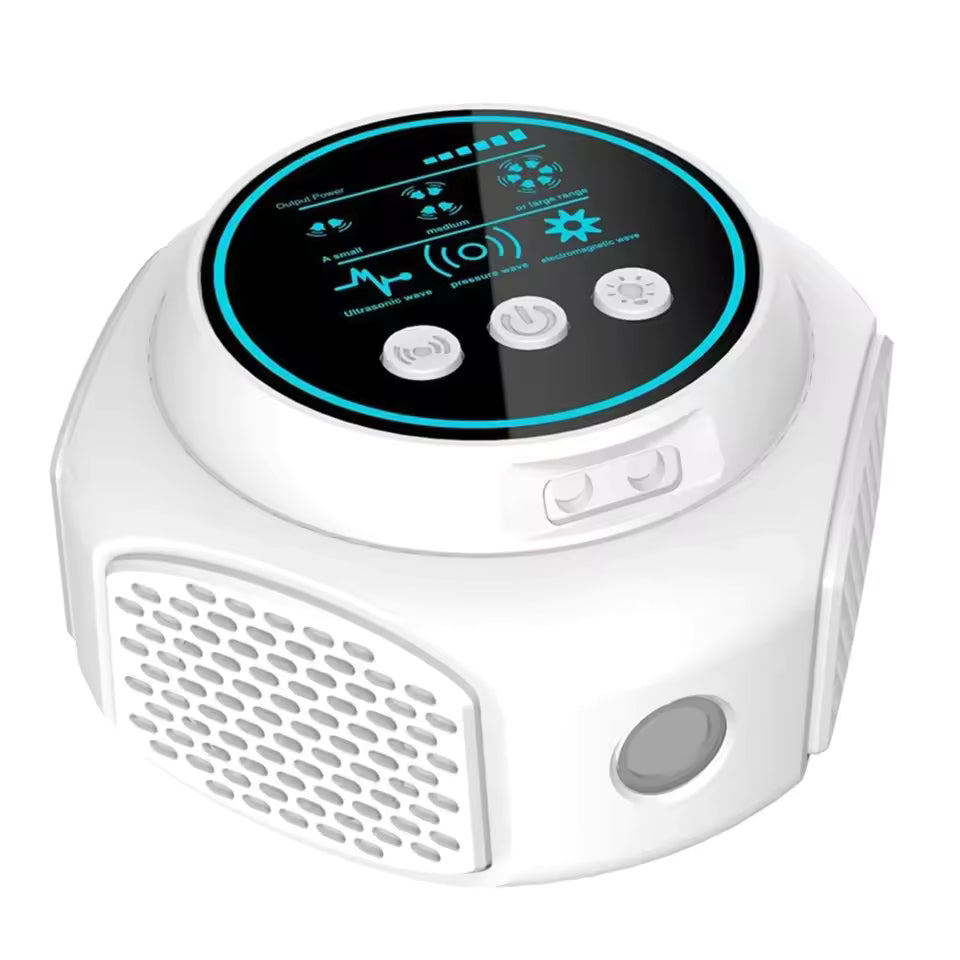 360° Ultrasonic Rodent Repeller 4-in-1 Pest Control For Indoor Use