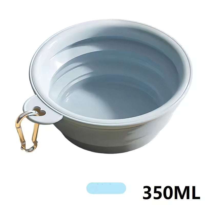 Collapsible Dog Bowl Portable Folding Water Bowl 350ml