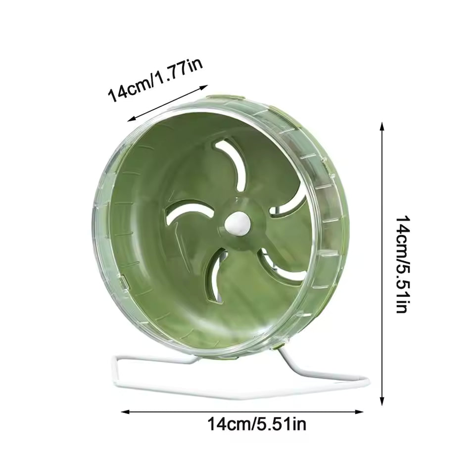 Hamster Running Wheel Silent Exercise Disc Small Pet Rotating Toy