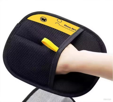 Electrostatic Pet Hair Remover Glove for Dogs & Cats | Grooming & Cleaning Mitt