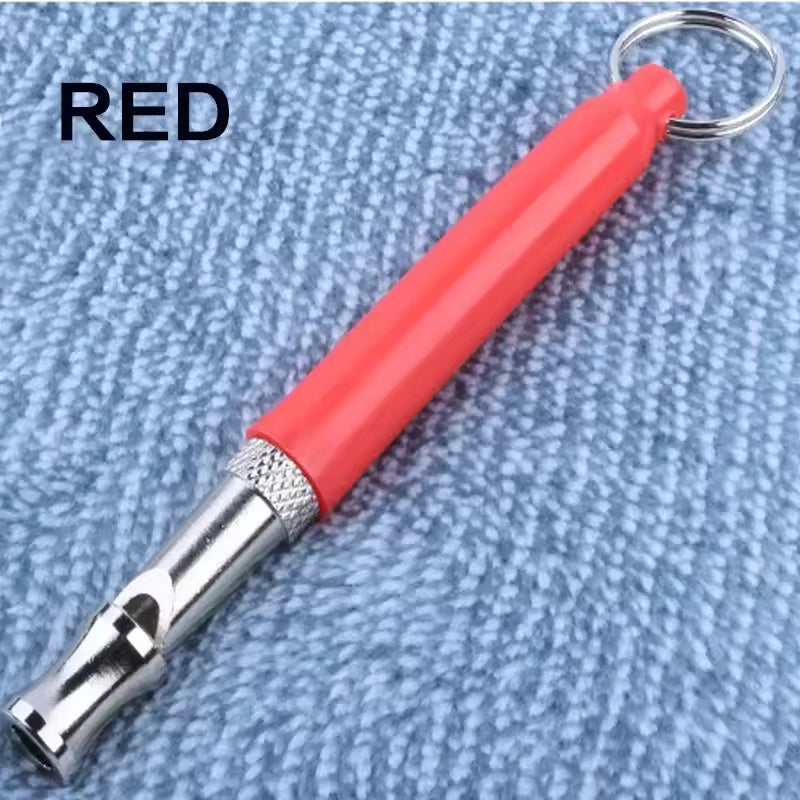 Ultrasonic Dog Training Whistle Multicolor Bark Control Deterrent Device